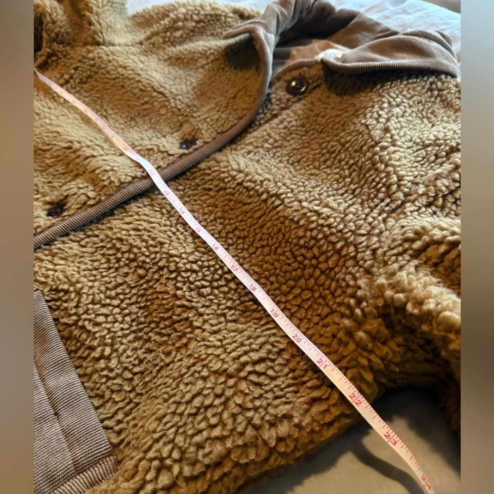 Alex Mill Brown Sherpa Chore Jacket - Picture 9 of 9